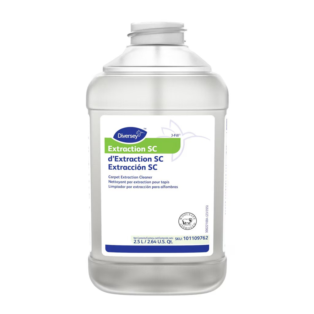 Diversey™ SC Carpet Extraction Cleaner (2.5 lt., 2/Case)